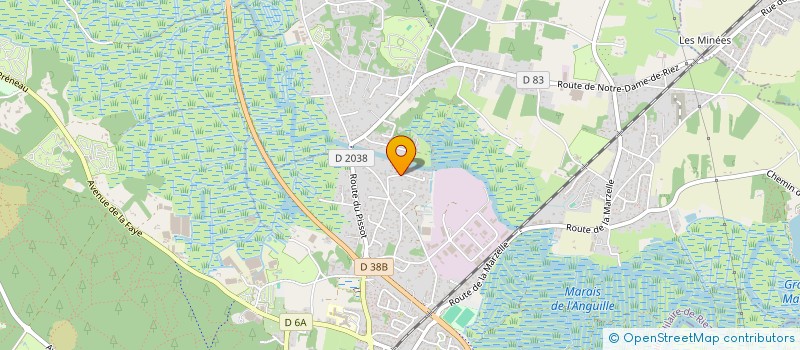 localisation de l'entreprise MADAME DEBORAH GABORIEAU  SAINT-HILAIRE-DE-RIEZ