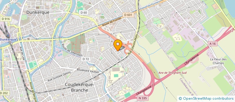 localisation de l'entreprise MADAME DEBORAH GALOPPA  COUDEKERQUE-BRANCHE