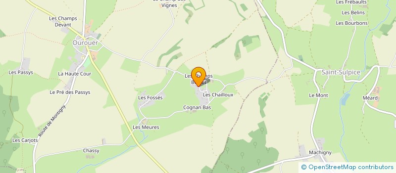 localisation de l'entreprise MADAME DEBORAH GARREAU à VAUX D'AMOGNES