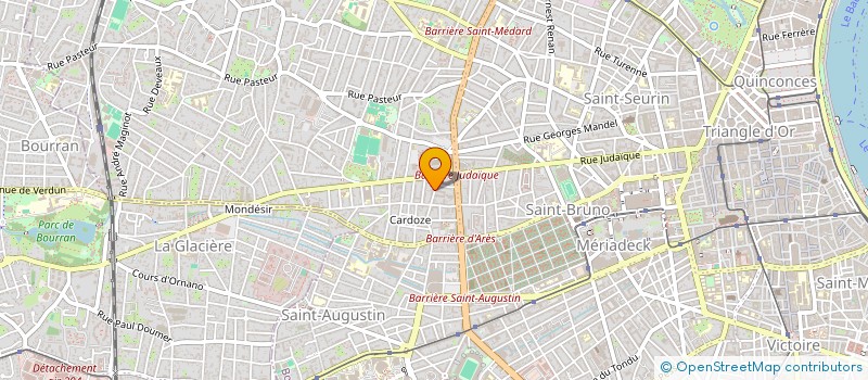 localisation de l'entreprise MADAME DEBORAH GAZEL  BORDEAUX