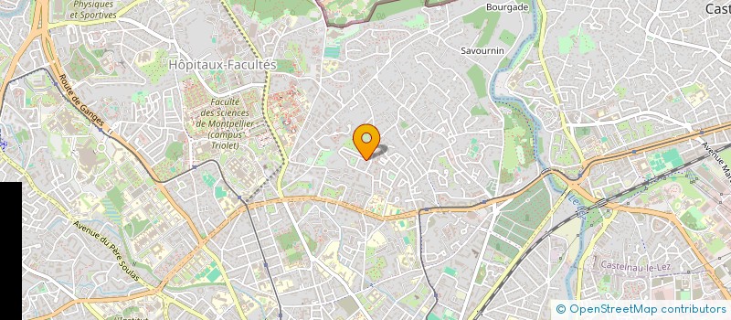 localisation de l'entreprise MADAME DEBORAH GIOVANETTI à MONTPELLIER