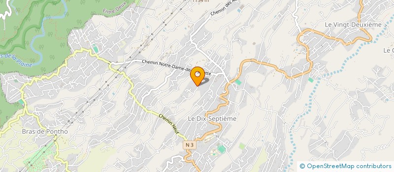 localisation de l'entreprise MADAME DEBORAH GIRARD  LE TAMPON