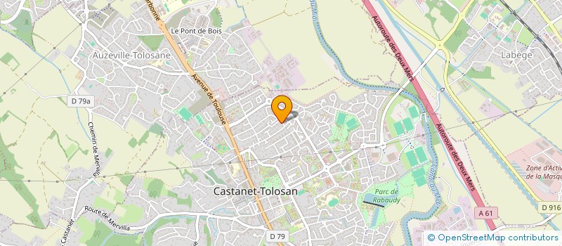 localisation de l'entreprise MADAME DEBORAH GOFFNER à CASTANET-TOLOSAN