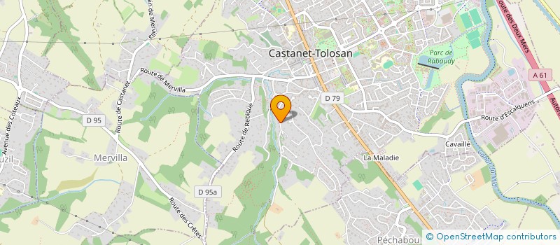 localisation de l'entreprise MADAME DEBORAH GUADAGNA à CASTANET-TOLOSAN
