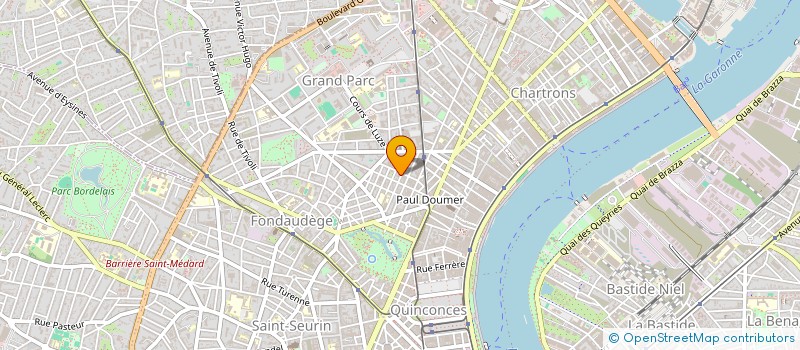 localisation de l'entreprise MADAME DEBORAH GUEULLE  BORDEAUX