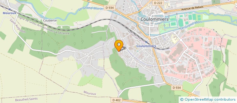 localisation de l'entreprise MADAME DEBORAH GUIBE à COULOMMIERS