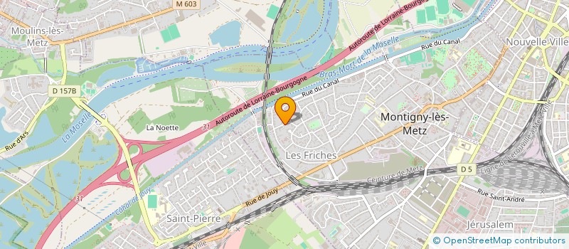 localisation de l'entreprise MADAME DEBORAH HALTE à MONTIGNY-LES-METZ