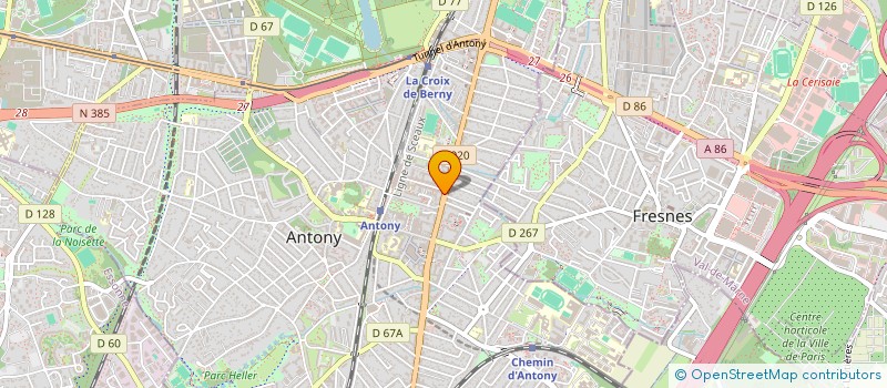 localisation de l'entreprise MADAME DEBORAH HASSID  ANTONY