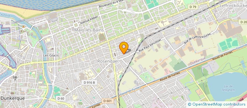 localisation de l'entreprise MADAME DEBORAH HERMARY à DUNKERQUE