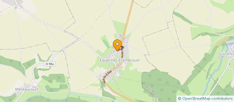 localisation de l'entreprise MADAME DEBORAH HINARD  FRICAMPS