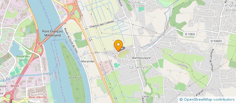 localisation de l'entreprise MADAME DEBORAH HOUNYE  BOULIAC