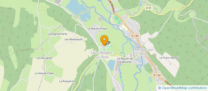 localisation de l'entreprise MADAME DEBORAH HUBLET  THENOUVILLE