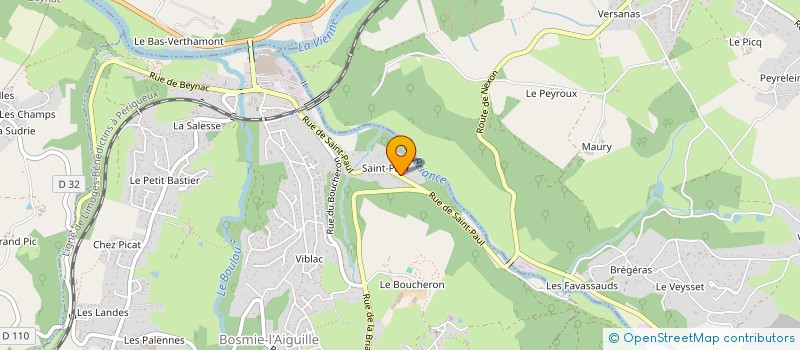 localisation de l'entreprise MADAME DEBORAH HUET  BOSMIE-L'AIGUILLE