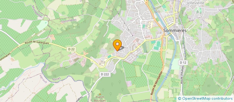 localisation de l'entreprise MADAME DEBORAH HUG  SOMMIERES