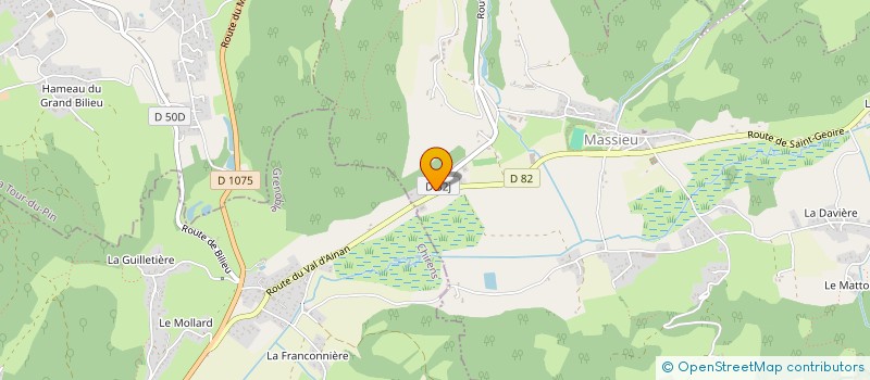 localisation de l'entreprise MADAME DEBORAH HUGUIER  MASSIEU