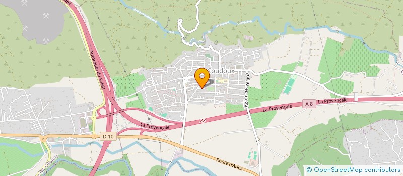 localisation de l'entreprise MADAME DEBORAH IVANOV  COUDOUX