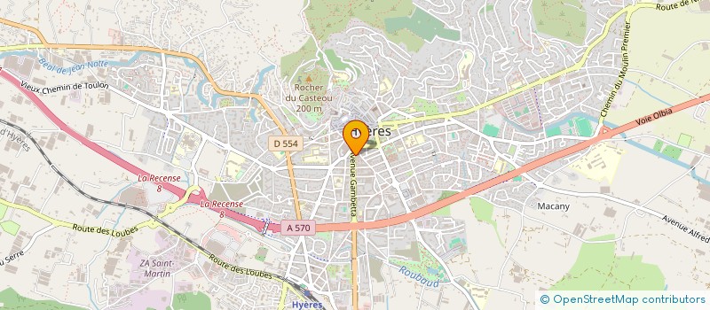 localisation de l'entreprise MADAME DEBORAH JABLONSKI  LA CRAU