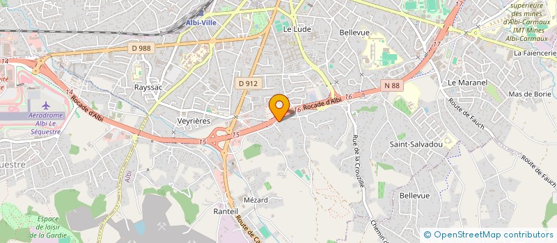 localisation de l'entreprise MADAME DEBORAH JACOMETTI  ALBI