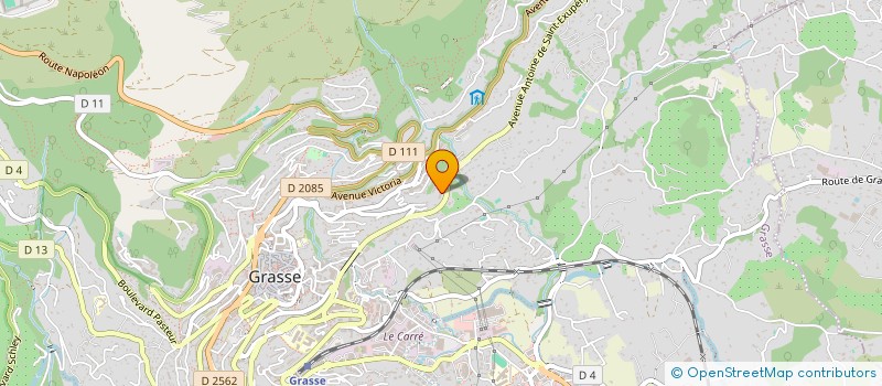 localisation de l'entreprise MADAME DEBORAH JAEGER à GRASSE