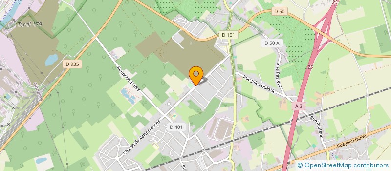 localisation de l'entreprise MADAME DEBORAH JOUGLET  ONNAING