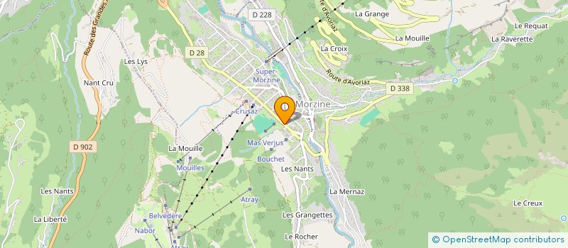 localisation de l'entreprise MADAME DEBORAH KENDALL à MORZINE