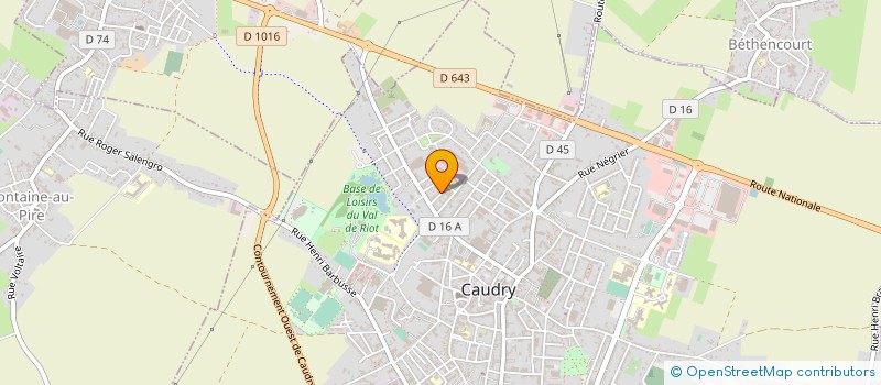 localisation de l'entreprise MADAME DEBORAH KROMYCK  CAUDRY