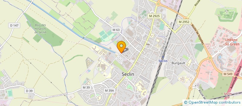 localisation de l'entreprise MADAME DEBORAH LAPIERRE à SECLIN