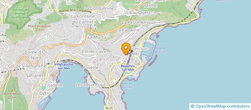 localisation de l'entreprise MADAME DEBORAH LAURENT à BEAULIEU-SUR-MER