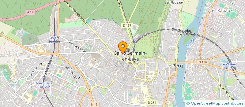 localisation de l'entreprise MADAME DEBORAH LEHRER à SAINT-GERMAIN-EN-LAYE