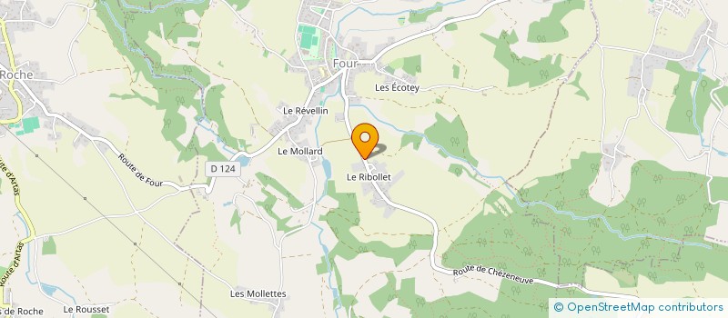 localisation de l'entreprise MADAME DEBORAH LEROUSSEAU  FOUR