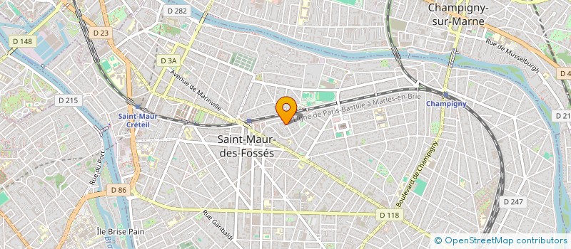 localisation de l'entreprise MADAME DEBORAH LONGET à SAINT-MAUR-DES-FOSSES