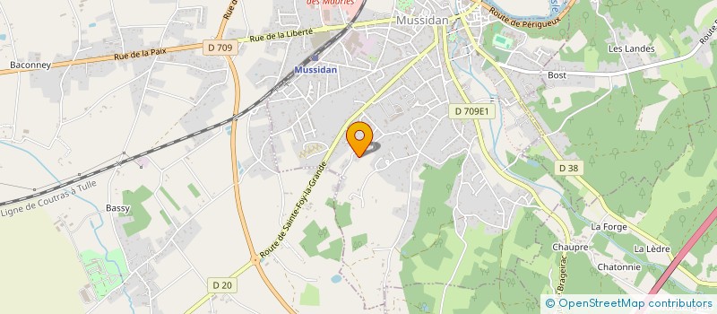 localisation de l'entreprise MADAME DEBORAH LORY  BOURGNAC