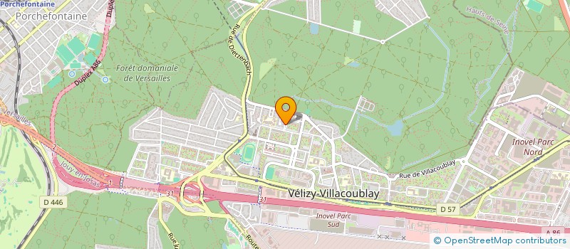 localisation de l'entreprise MADAME DEBORAH LOUBET  VELIZY-VILLACOUBLAY