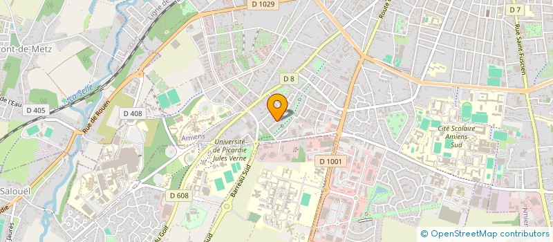 localisation de l'entreprise MADAME DEBORAH LUDER  AMIENS