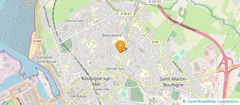 localisation de l'entreprise MADAME DEBORAH MAEGHT à BOULOGNE-SUR-MER