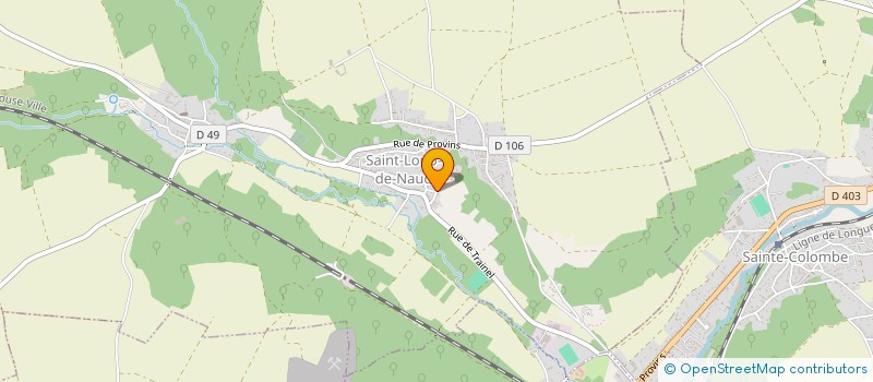 localisation de l'entreprise MADAME DEBORAH MARCHOIS  SAINT-LOUP-DE-NAUD