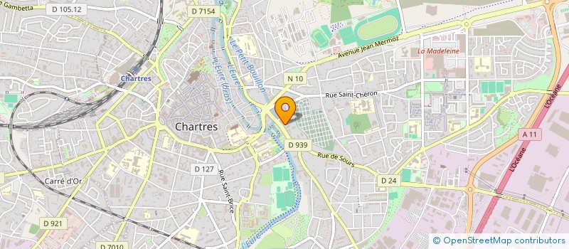 localisation de l'entreprise MADAME DEBORAH MARTINEZ à CHARTRES