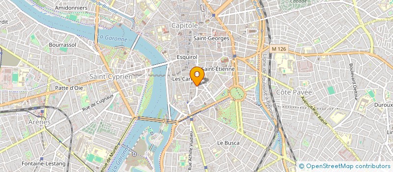 localisation de l'entreprise MADAME DEBORAH MAURIZOT  TOULOUSE