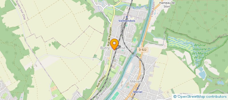 localisation de l'entreprise MADAME DEBORAH MEGANGE  BUTRY-SUR-OISE