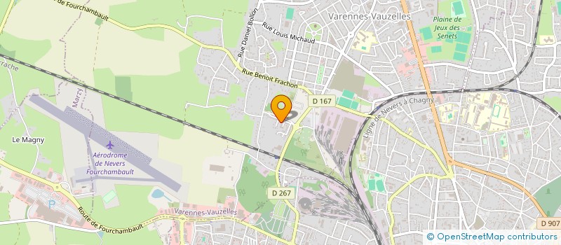 localisation de l'entreprise MADAME DEBORAH MESSAOUDIEN  VARENNES-VAUZELLES