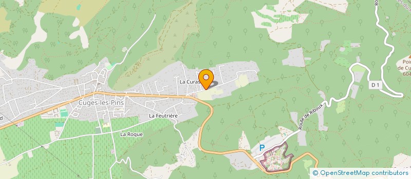 localisation de l'entreprise MADAME DEBORAH MEZZASALMA  CUGES-LES-PINS