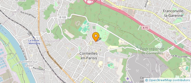 localisation de l'entreprise MADAME DEBORAH MIERE à CORMEILLES-EN-PARISIS