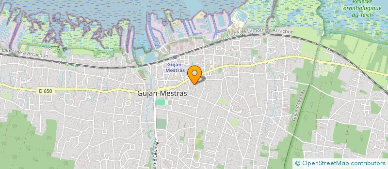 localisation de l'entreprise MADAME DEBORAH MILHAROUX  GUJAN-MESTRAS