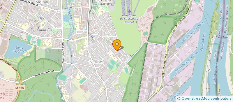 localisation de l'entreprise MADAME DEBORAH MOLINEZ  STRASBOURG