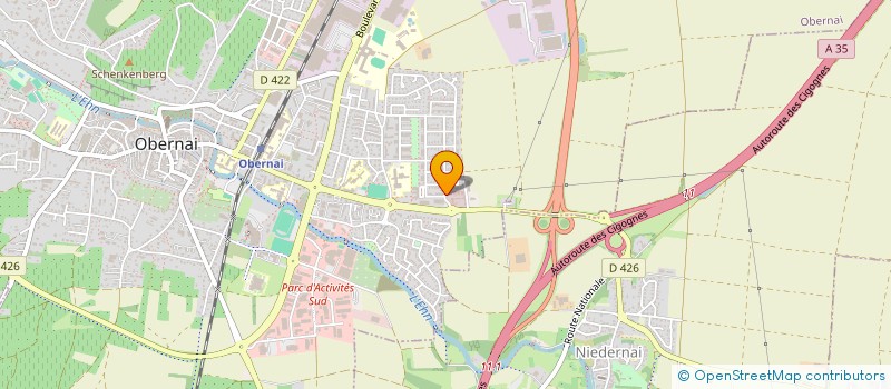 localisation de l'entreprise MADAME DEBORAH MONTFORT-MISCHLER  OBERNAI