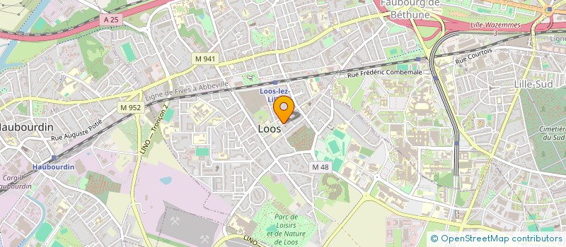 localisation de l'entreprise MADAME DEBORAH MORELLE  LOOS