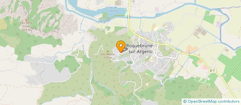 localisation de l'entreprise MADAME DEBORAH MORGAN à ROQUEBRUNE-SUR-ARGENS