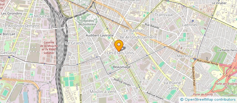 localisation de l'entreprise MADAME DEBORAH MPOLI BIMA  LYON