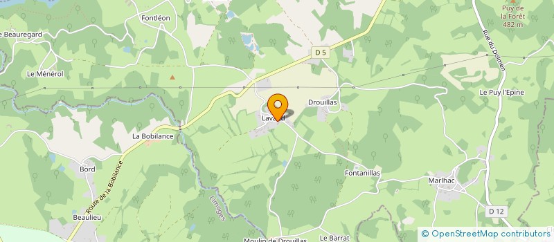 localisation de l'entreprise MADAME DEBORAH MUMFORD à CHATELUS-LE-MARCHEIX