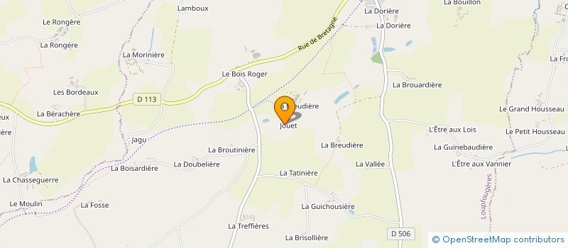 localisation de l'entreprise MADAME DEBORAH MURRELL  LOUPFOUGERES